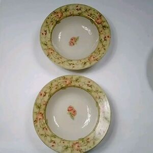 Set 2 Pc Cheri Blum for 222 FIFTH PTS INTERNATIONAL PLATES